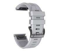 CHCWR Smart orologi cinghie di sostituzione in silicone per Fenix 7 7x 6 6x pro 5x 5plus 3hr 935 banda da polso 26 mm Bracciale QuickFit (colore: viola, dimensione: 22 mm Larghezza)