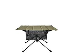 CHCWR Tavolo da campo pieghevole tavolo portatile stoccaggio reti borse roba da sacco per picnic da campeggio esterno barbecue cucina pieghevole portabicchieri