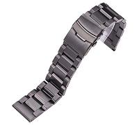 CHCWR Watch Strap in acciaio inossidabile Watchband Blue Black Gold Women Men Watch Band Link Bracciale 18mm 20mm 22mm 24mm Accessori per orologi