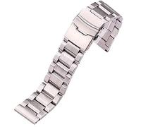 CHCWR Watch Strap in acciaio inossidabile Watchband Blue Black Gold Women Men Watch Band Link Bracciale 18mm 20mm 22mm 24mm Accessori per orologi