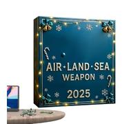 Chdnhe Calendario Del Conto Alla Rovescia Per Natale,Pendente Da Collezione 2D | Calendario Per Il Conto Alla Rovescia Aria Terra Mare,Per Porta Festa Ingresso Bambini