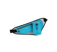 CHDWEY Marsupio Borsa for la Vita della Bottiglia dell'Acqua Sport for la Vita Diagonale da Esterno Borsa in Vita da Corsa Portatile(Blue)