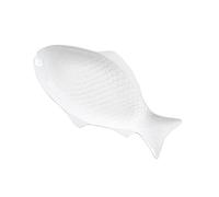 CHDWEY Piatti di pesce in ceramica stoviglie forma creativa piatto di stoccaggio piatto di pesce piatto ristorante famiglia cena piatto