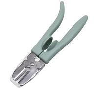 CHDWEY Schiaccianoci a clip per castagne, risparmio di manodopera, in acciaio inox, per castagne, facile da usare, comodo gadget da cucina per la casa (verde)
