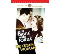 Che Alcuni Woman DVD (1937) - Bette Davis, Henry Fonda, Edmund Goulding