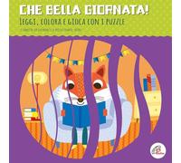 Che bella giornata! Leggi, colora e gioca con i puzzle. Ediz. illustrata. Con 8 puzzle