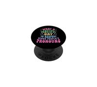 Che bella giornata Rispettare i pronomi altrui LGBT PopSockets PopGrip Adesivo