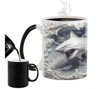 che cambia colore, tazze da caffè che cambiano il calore, in ceramica