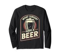 Che Carriera Avere Una Birra Divertente Bere Design Maglia a Manica