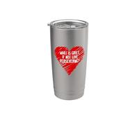 Che cosa è il dolore se non amore perseverante perdita citazione Wanda Meme Bicchiere termico in acciaio inox doppia parete
