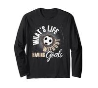 Che Cosa è la Vita Senza Avere obiettivi - Calcio Maglia a Manica