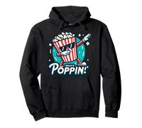 Che Cosa è Poppin' Popcorn Dab Cinema Film Snack Pop Corn Dab Felpa con Cappuccio
