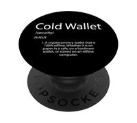 Che cosa è un portafoglio freddo Criptovaluta Definizione Portafoglio freddo PopSockets PopGrip Adesivo