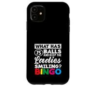 Che cosa ha 75 palle signore sorridente Bingo Custodia per iPhone 11