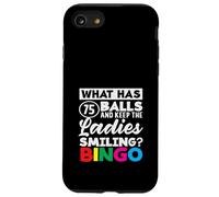 Che cosa ha 75 palle signore sorridente Bingo Custodia per iPhone SE (2020) / 7/8