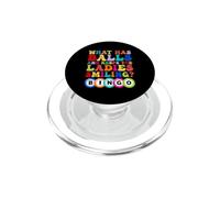 Che cosa ha palle e mantiene le signore sorridenti Bingo umorismo PopSockets PopGrip per MagSafe