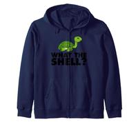 Che Cosa Il Shell Divertente Tartaruga What The Shell Felpa con Cappuccio