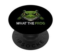Che cosa la rana verde rana PopSockets PopGrip Adesivo