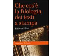Che cos'è la filologia dei testi a stampa