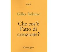 Che cos'è l'atto di creazione?