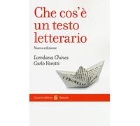 Che cos'è un testo letterario