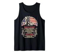 Che cos'è Un veterano Che è Honor Veterans Day Patriotic US Canotta