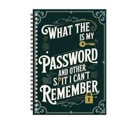 Che diavolo è la mia password? E altre cose che non ricordo: un divertente e pratico registro per organizzare le password e tenere traccia di tutte le tue cose su Internet... per le persone smemorate