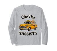 Che Dio tassista - Design Divertente e umoristico Maglia a Manica