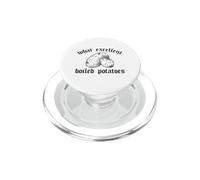 CHE ECCELLENTE PATATE Bollite Orgoglio & Pregiudizio Austen Meme PopSockets PopGrip per MagSafe