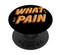 Che emblema di dichiarazione di dolore PopSockets PopGrip Adesivo