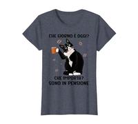 Che Giorno è Oggi Che Importa Sono in Pensione Maglietta, Donna, Pervinca, M
