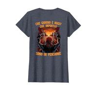 Che Giorno è Oggi Che Importa Sono in Pensione Motociclista Maglietta, Donna, Pervinca, M