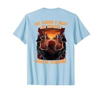 Che Giorno è Oggi Che Importa Sono in Pensione Motociclista Maglietta, Uomo, Celeste, M