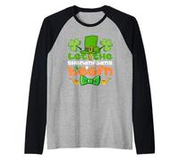 Che Gli imbrogli abbiano Inizio - Buon San Patrizio Irlandese Maglia con Maniche Raglan