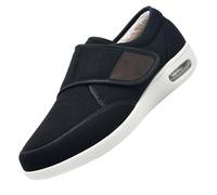 Che Gonfiano Le Scarpe per L'Artrite Dell'Edema,Sandali gonfi per Piedi,Scarpe chirurgiche,Sandali Aperti Regolabili,con Punta Aperta artriteblack-50