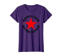 Che Guevara Combattente Rivoluzione Ribelle Cuba Maglietta, Donna, Viola, M