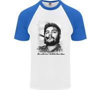 Che Guevara Maglietta Baseball Smanicata a Maniche Corte Uomo Fruit of the Loom