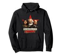 Che-Guevara, Marx, Lenin, Revolution, Guerilla, Che Felpa con Cappuccio