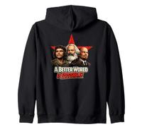 Che-Guevara, Marx, Lenin, Revolution, Guerilla, Che Felpa con Cappuccio