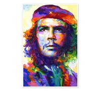 Che Guevara Pop Art Poster di Leon Devenice 40 x 60 cm Colorato Quadri Decorazione per pareti