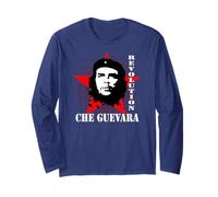 Che Guevara Rebel Signature Guerrilla Icon Revolution Maglia a Manica