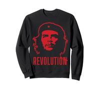 Che Guevara Revolution Camicia Cuba Cuba Heritage Red Rebel Felpa