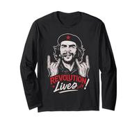 Che Guevara Revolution Lives Cuba Funny Cuban Heritage Maglia a Manica
