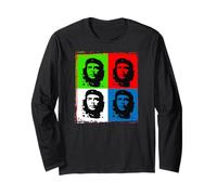 Che Guevara Ribelle Rivoluzione Cuba Comandante Maglia a Manica