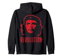 Che Guevara Rivoluzione Cuban Heritage Red Ribelle Felpa con Cappuccio