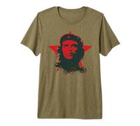 Che Guevara Shirt Cuba Rivoluzione Maglietta Guerrilla Maglietta Premium