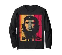 Che Guevara Shirt Pop Art Rebel Cuba Maglia a Manica