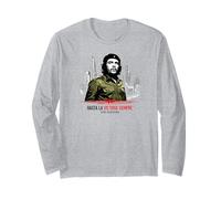 Che Guevara Shirt Rebel Cuban Shirt Guerrilla Revolution Maglia a Manica