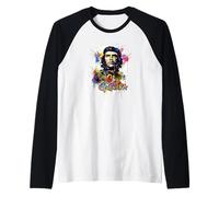 Che Guevara Shirt Rebel Cuban Shirt Guerrilla Revolution Maglia con Maniche Raglan