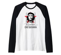 Che Guevara Shirt Rebel Cuban Shirt Guerrilla Revolution Maglia con Maniche Raglan